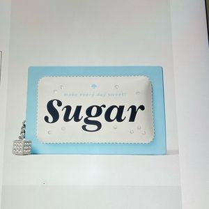 Kate Spade Coffee Break 3D Sugar Packet Small Card Holder Wallet